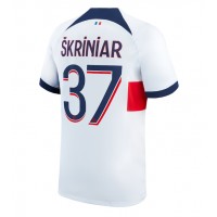 Paris Saint-Germain Milan Skriniar #37 Udebanetrøje 2023-24 Kortærmet